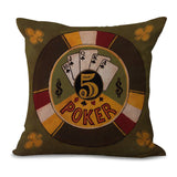 Poker Pillow Cases - USAbeachclub