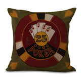 Poker Pillow Cases - USAbeachclub