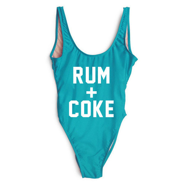 Rum+Coke One Piece Swimsuit - USAbeachclub